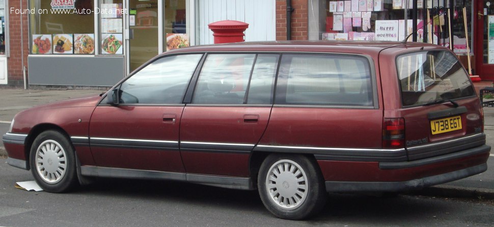 Specifications: Vauxhall Carlton Mk III Estate 2.0 CAT (115 Hp) 1986, 1987, 1988, 1989, 1990, 1991, 1992, 1993, 1994