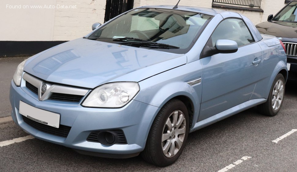 Specifications: Vauxhall Tigra Mk II Roadster 1.4i 16V ECOTEC (90 Hp) Automatic 2004, 2005, 2006, 2007, 2008, 2009