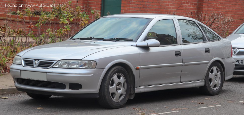 Specifications: Vauxhall Vectra B CC 2.5i V6 (170 Hp) Automatic 1995, 1996, 1997, 1998