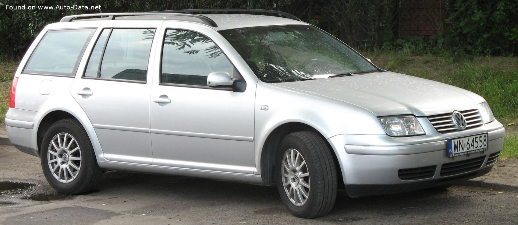 Specifications: Volkswagen Bora Variant (1J6) 1.8 Turbo 20V (150 Hp) 1998, 1999, 2000, 2001, 2002, 2003, 2004, 2005