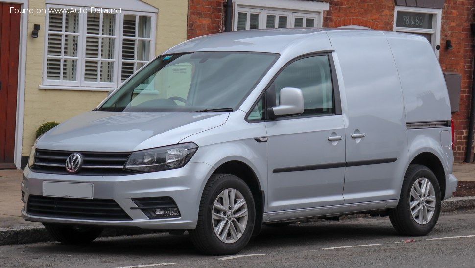 Specifications: Volkswagen Caddy Panel Van IV 2.0 TDI (102 Hp) 2015, 2016, 2017, 2018