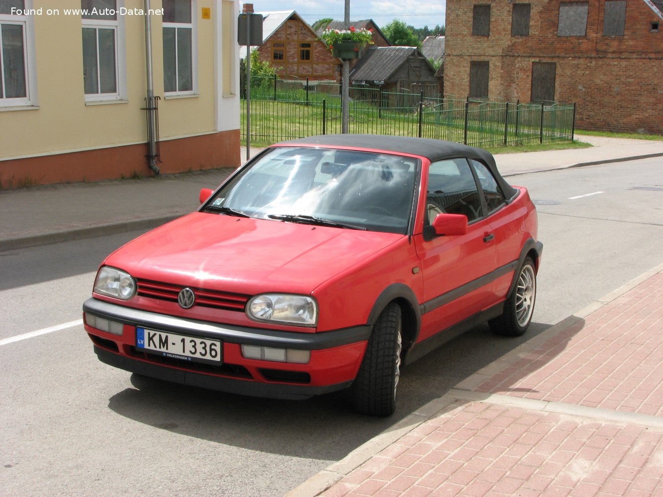Specifications: Volkswagen Golf III Cabrio 1.9 TDI (90 Hp) 1995, 1996, 1997, 1998