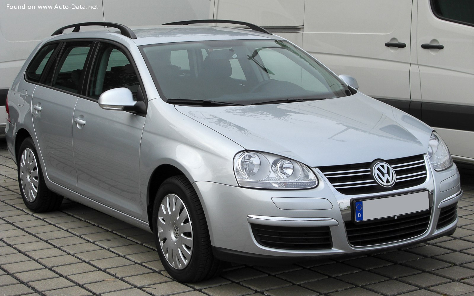 Specifications: Volkswagen Golf V Variant 1.6 (102 Hp) Automatic 2007, 2008, 2009