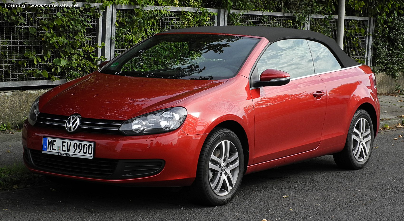 Specifications: Volkswagen Golf VI Cabriolet 2.0 TDI (140 Hp) 2011, 2012, 2013, 2014, 2015