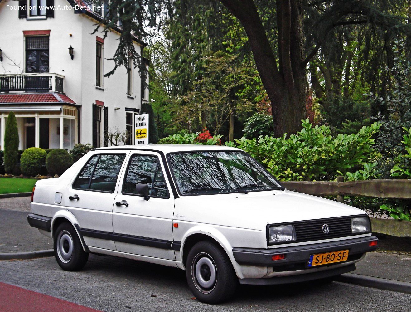 Specifications: Volkswagen Jetta II 1.8i (90 Hp) 1986, 1987