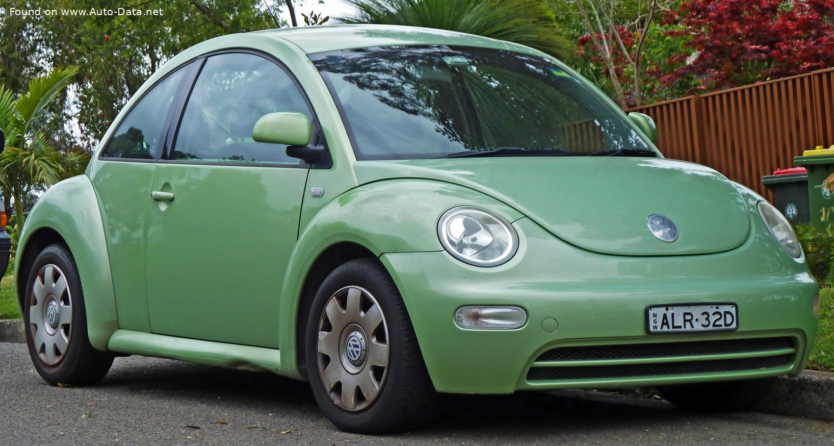 Specifications: Volkswagen NEW Beetle (9C) 1.9 TDI (90 Hp) 1998, 1999, 2000, 2001, 2002, 2003, 2004