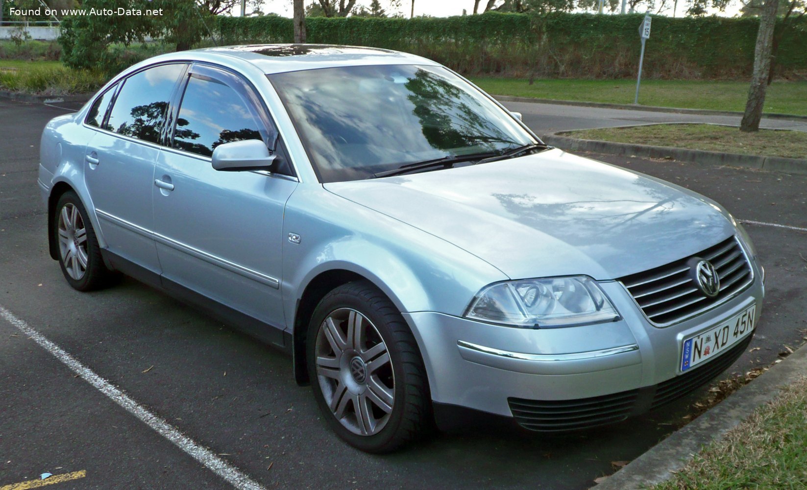 Specifications: Volkswagen Passat (B5.5) 2.3 V5 (170 Hp) 2000, 2001, 2002, 2003