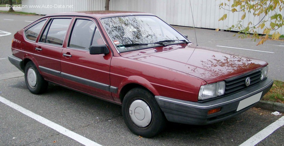 Specifications: Volkswagen Passat Hatchback (B2; facelift 1985) 1.8 (90 Hp) 1985, 1986, 1987, 1988