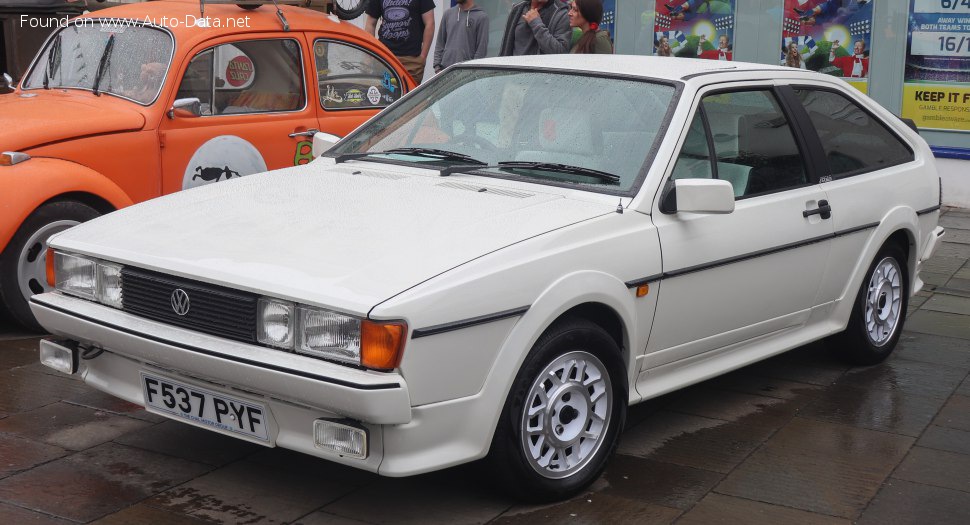 Specifications: Volkswagen Scirocco II (53B) 1.6 (85 Hp) 1981, 1982, 1983, 1984