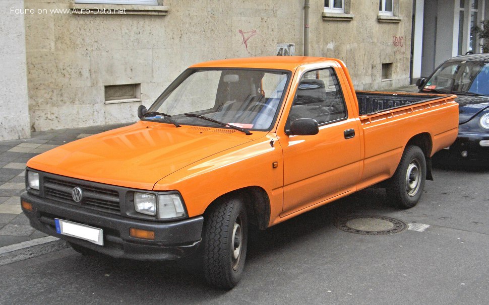 Specifications: Volkswagen Taro 2.4 D (79 Hp) 1994, 1995, 1996, 1997
