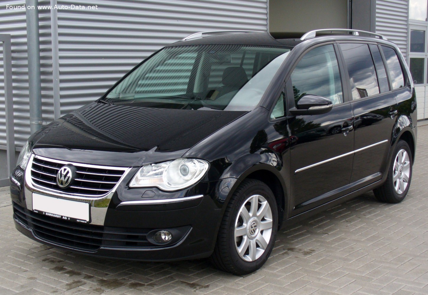 Specifications: Volkswagen Touran I (facelift 2006) 1.6 i (102 Hp) 2006, 2007, 2008, 2009, 2010