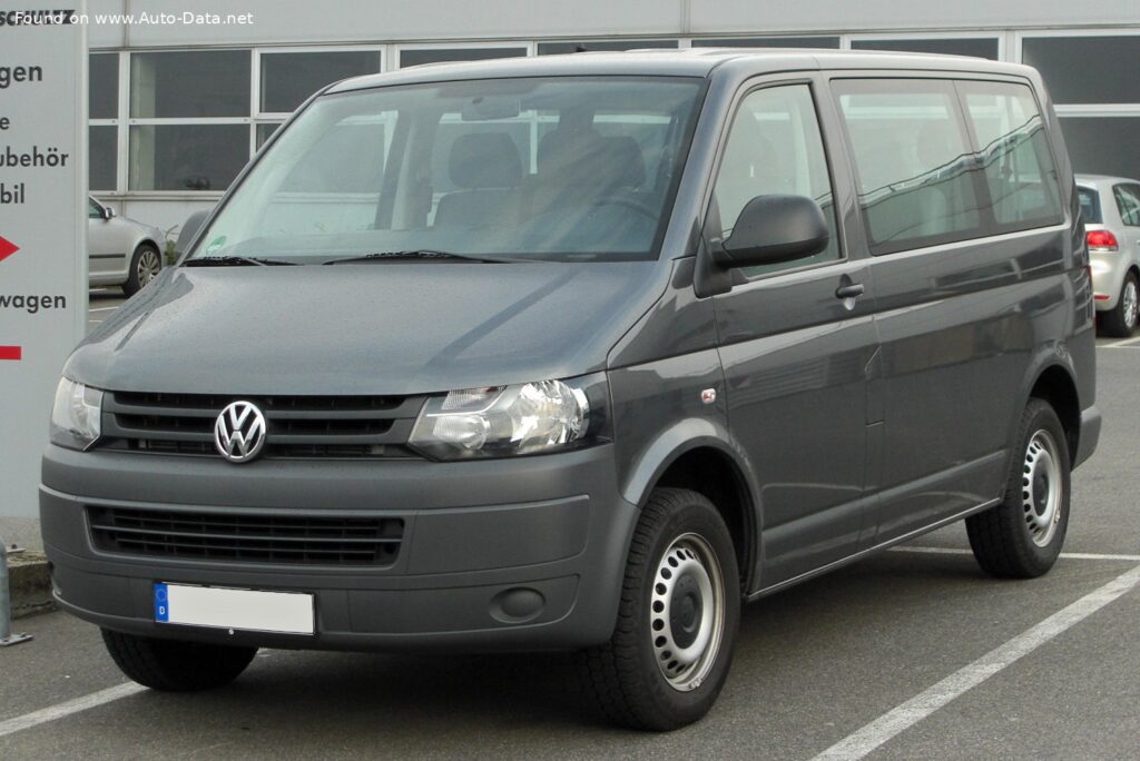Specifications: Volkswagen Transporter (T5, facelift 2009) Kombi 2.0 TDI (102 Hp) L2H1 2009, 2010, 2011, 2012, 2013, 2014, 2015