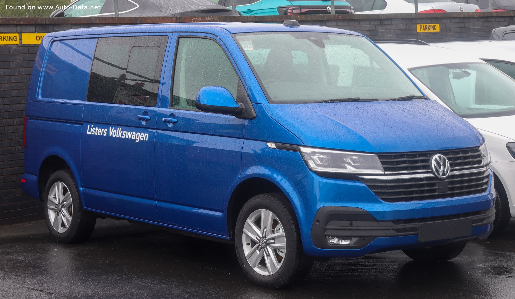 Specifications: Volkswagen Transporter (T6.1, facelift 2019) Kombi Crew Van 2.0 TDI (199 Hp) DSG L1H1 2019, 2020, 2021