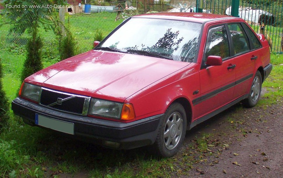 Specifications: Volvo 440 K (445) 2.0 (109 Hp) 1993, 1994, 1995, 1996