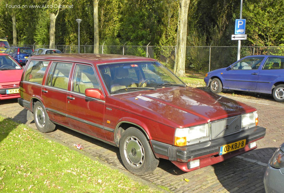 Specifications: Volvo 760 Kombi (704,765) 2.4 TD Interc. (765) (116 Hp) 1986, 1987, 1988, 1989, 1990, 1991