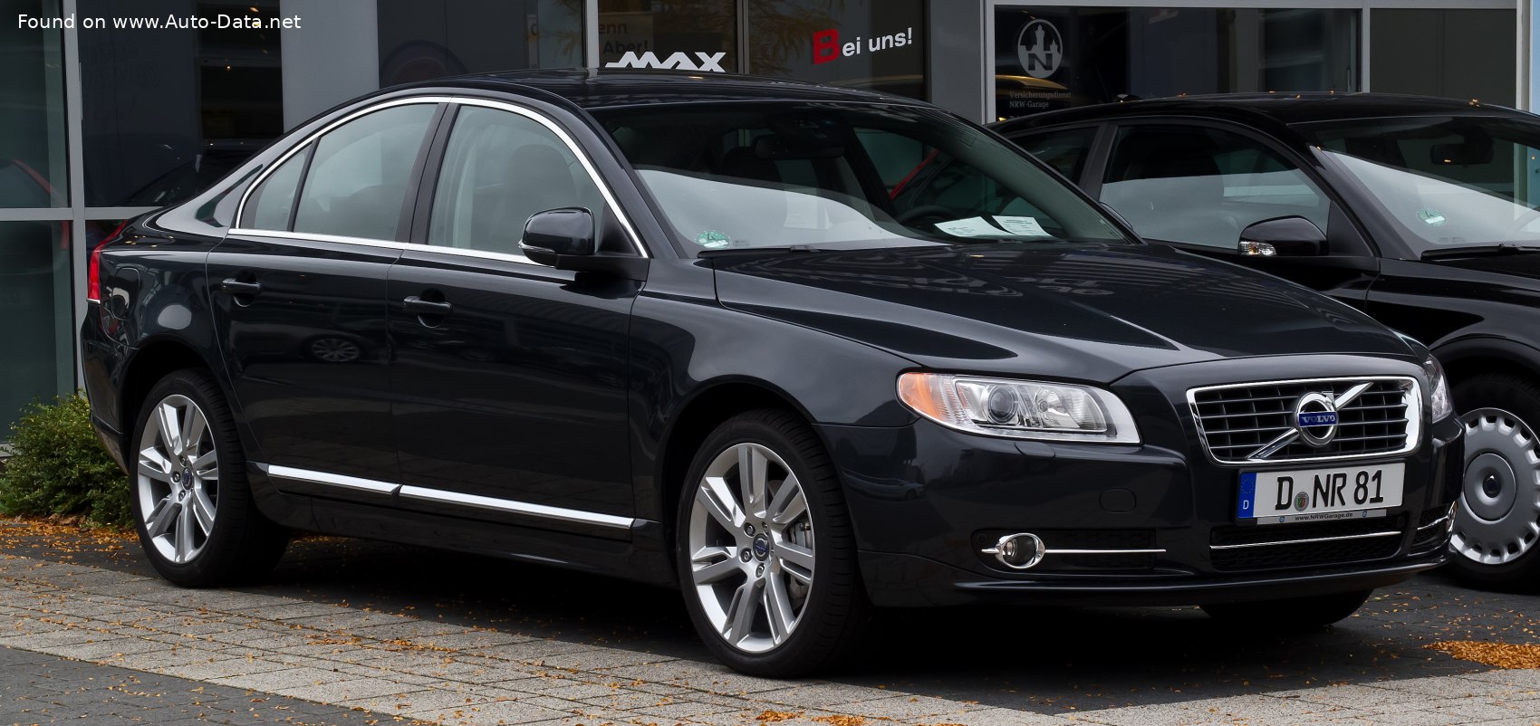 Specifications: Volvo S80 II (facelift 2011) 2.0 D4 (163 Hp) Geartronic 2011, 2012, 2013