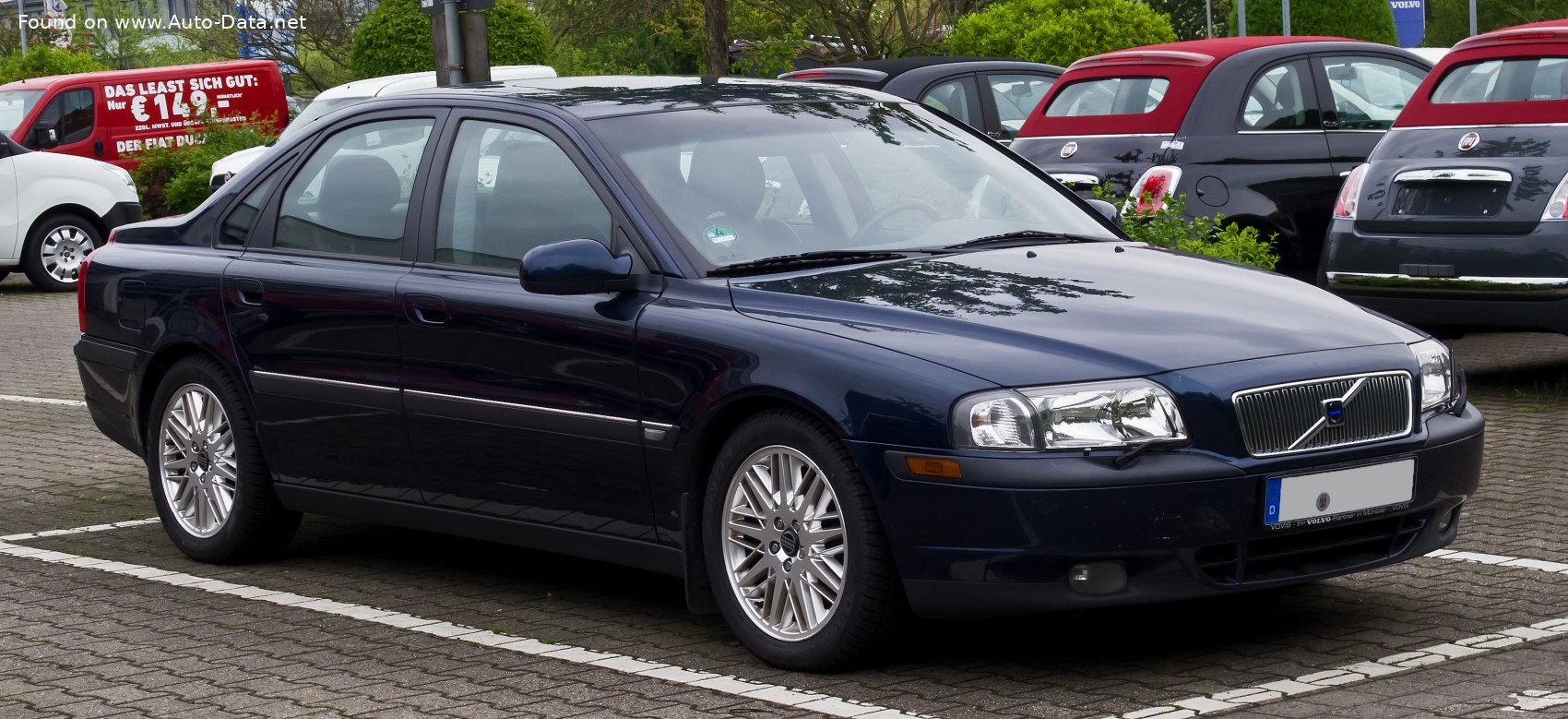 Specifications: Volvo S80 2.9 24V (200 Hp) 1999, 2000, 2001