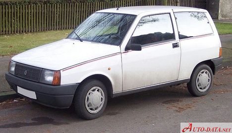Specifications: Lancia Y10 (156) 1.3 i (74 Hp) 1987, 1988, 1989, 1990, 1991, 1992, 1993