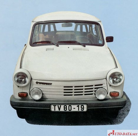 Specifications: Trabant 1.1N 1.1 (41 Hp) 1990, 1991