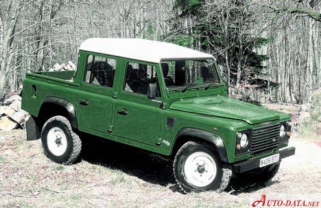 Specifications: Land Rover Defender 130 2.5 TD5 (122 Hp) 1999, 2000, 2001