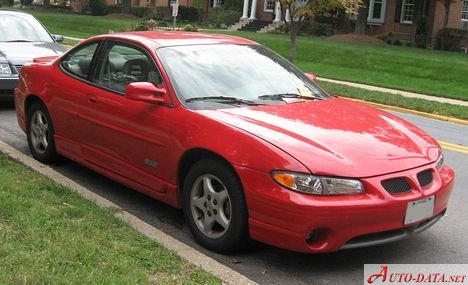 Specifications: Pontiac Grand Prix Coupe VI (W) 3.1 i V6 SE (162 Hp) 1996, 1997, 1998, 1999, 2000, 2001