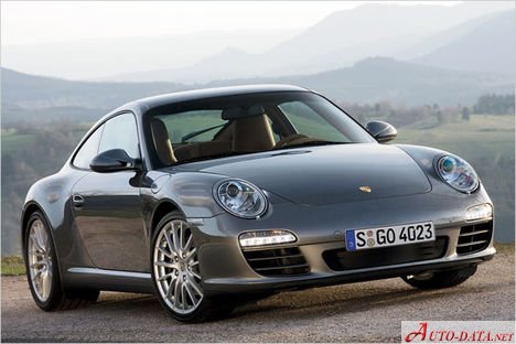 Specifications: Porsche 911 (997) Carrera 4 3.6 (325 Hp) Tiptronic S 2005, 2006, 2007, 2008