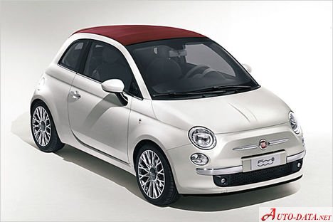 Specifications: Fiat 500 C (312) 1.4 16V (100 Hp) 2009, 2010, 2011, 2012, 2013