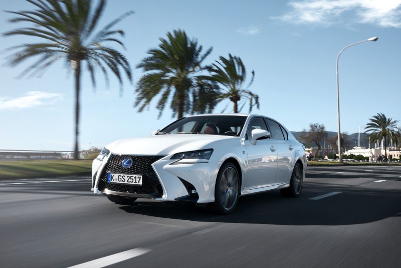 Specifications: Lexus GS IV (facelift 2015) 300h (223 Hp) Hybrid e-CVT 2016, 2017, 2018, 2019