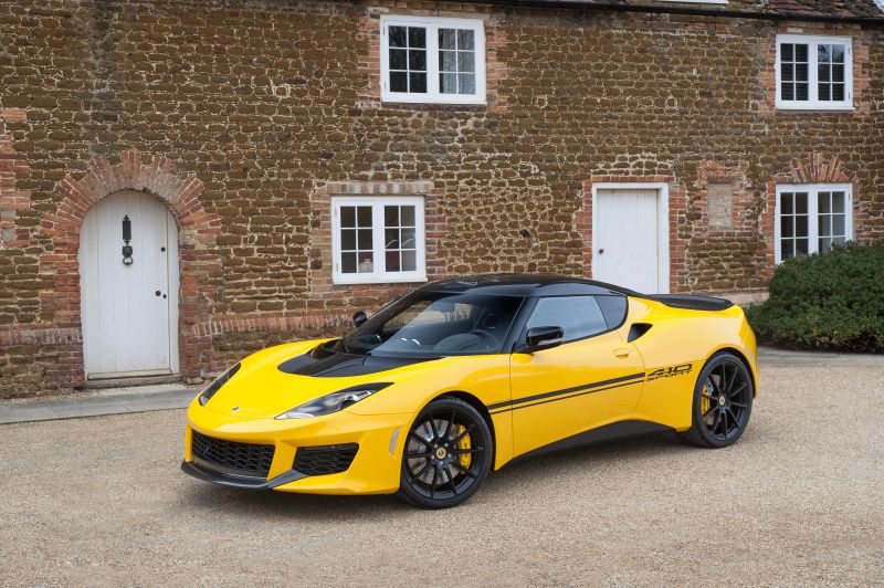Specifications: Lotus Evora Sport 410 3.5 V6 (410 Hp) Automatic 2016, 2017, 2018