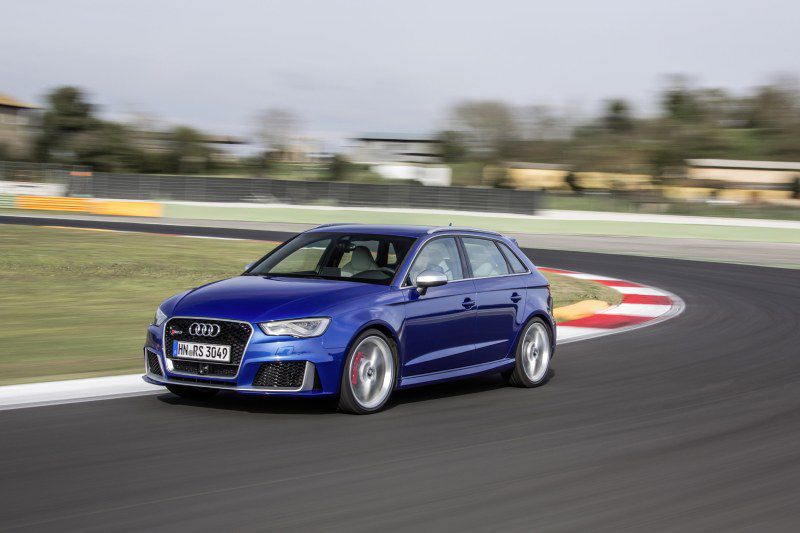 Specifications: Audi RS3 sportback (8VA) 2.5 TFSI (367 Hp) quattro S tronic 2015, 2016