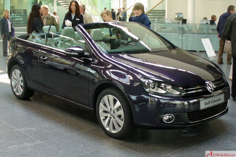 Specifications: Volkswagen Golf VI Cabriolet (facelift 2015) 2.0 TDI (150 Hp) 2015, 2016