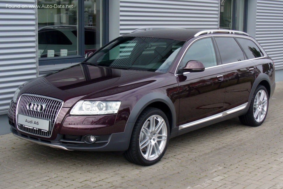 Specifications: Audi A6 Allroad quattro (4F,C6) 3.2 FSI V6 (256 Hp) quattro 2006, 2007, 2008