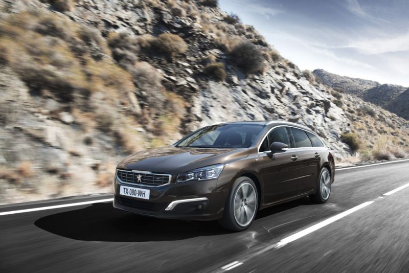 Specifications: Peugeot 508 I SW (Phase II, 2014) 1.6 BlueHDI (120 Hp) 2015, 2016, 2017, 2018