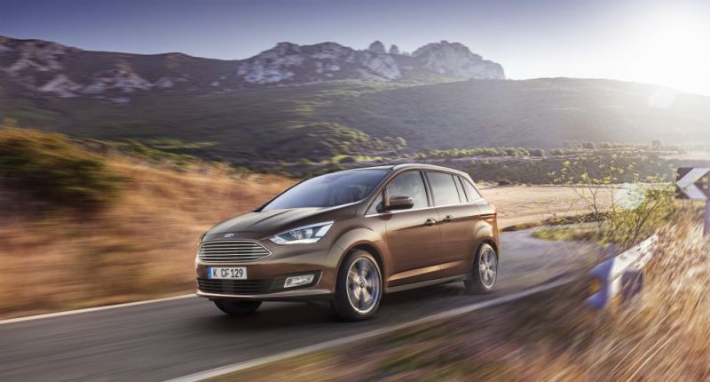 Specifications: Ford Grand C-MAX (facelift 2015) 1.5 TDCi (120 Hp) PowerShift 2015, 2016, 2017, 2018, 2019