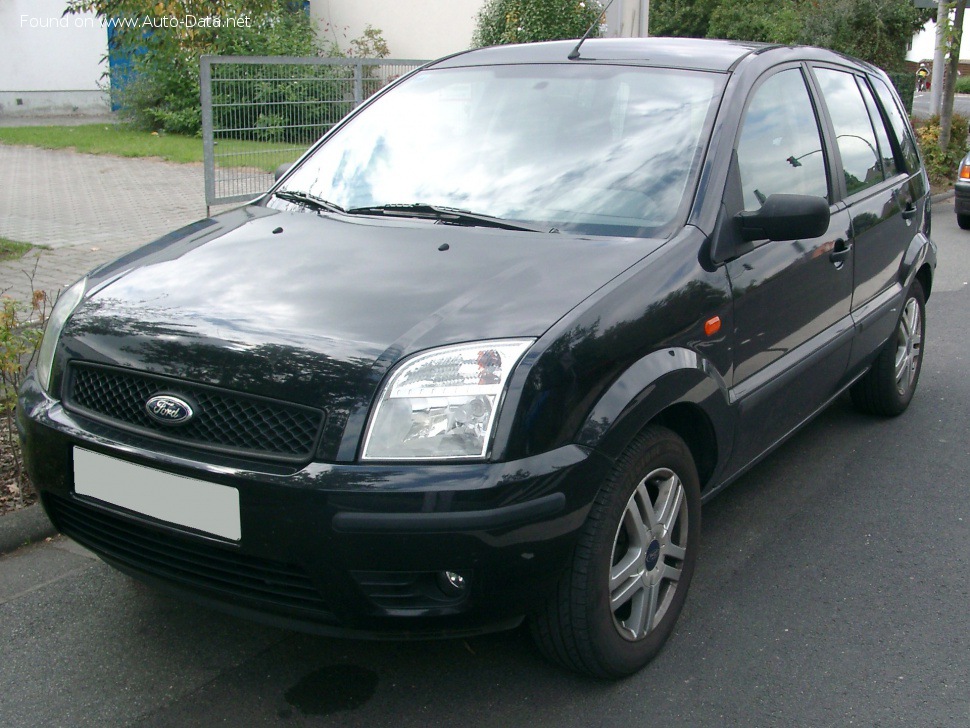 Specifications: Ford Fusion I 1.4 Duratec (80 Hp) 2002, 2003, 2004, 2005