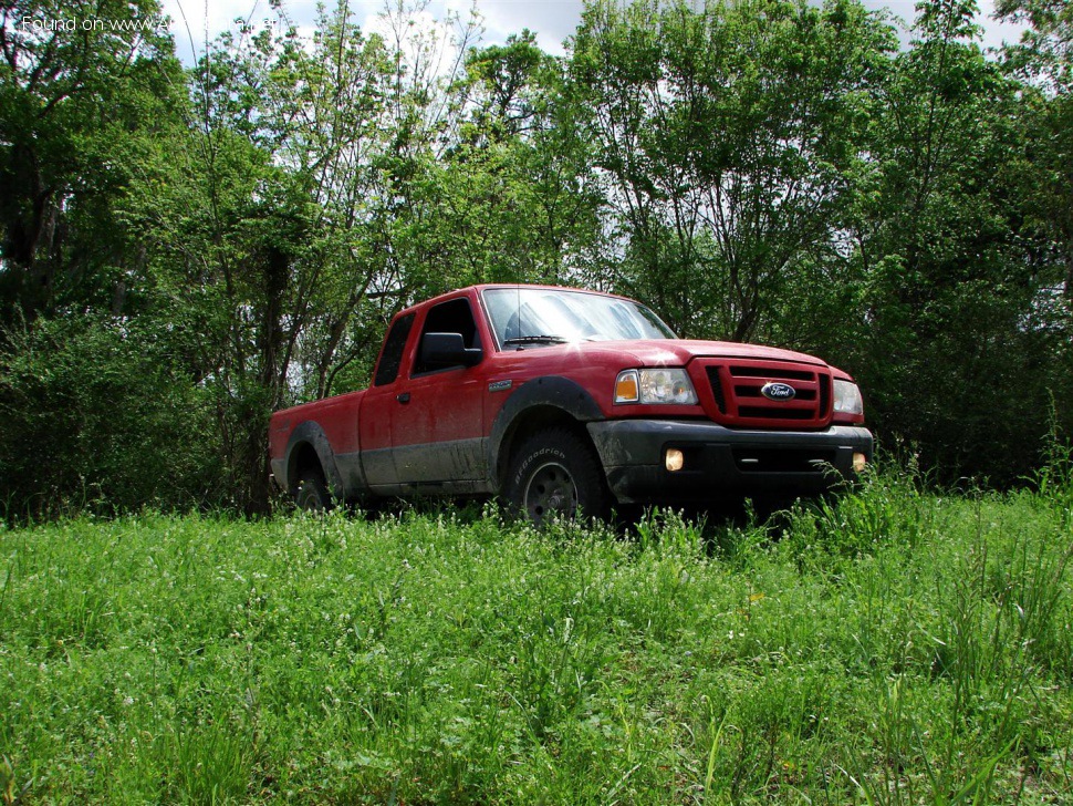 Specifications: Ford Ranger II Super Cab 2.3 (143 Hp) 4×4 2006, 2007, 2008, 2009, 2010