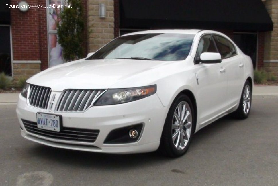 Specifications: Lincoln MKS I 3.5 GTDI V6 (355 Hp) AWD Automatic 2009, 2010, 2011, 2012