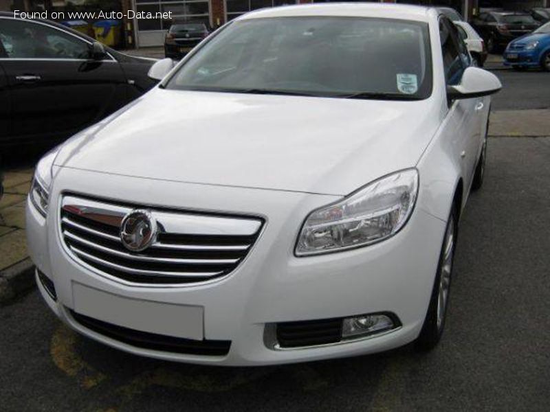 Specifications: Vauxhall Insignia I Saloon 2.0 CDTi ecoTEC (130 Hp) Automatic 2008, 2009, 2010, 2011, 2012, 2013