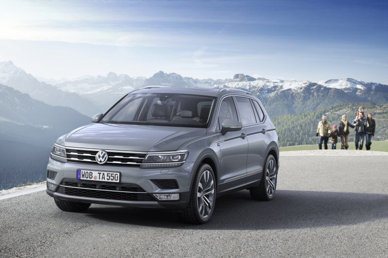 Specifications: Volkswagen Tiguan II Allspace 1.4 TSI (150 Hp) DSG 2016, 2017, 2018